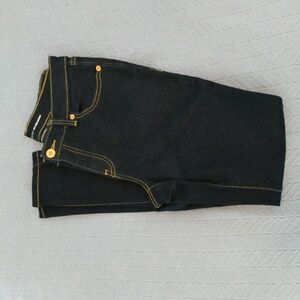 INC mid rise skinny jeans in deep blue. Size 4